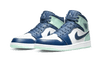 Air Jordan 1 Mid Mystic Navy Mint Foam - Secured Stuff