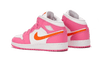 Air Jordan 1 Mid Pinksicle Safety Orange - Secured Stuff
