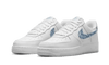 Nike Air Force 1 Low '07 Essential White Worn Blue Paisley - Secured Stuff