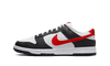 Nike Dunk Low Black White Red - Secured Stuff