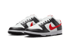 Nike Dunk Low Black White Red - Secured Stuff