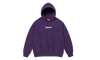 Supreme Box Logo Hooded Sweatshirt Dark Purple (FW23) - Secured Stuff