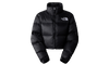 The North Face Womens Nuptse 700 Fill Short Jacket Black Damska - Secured Stuff